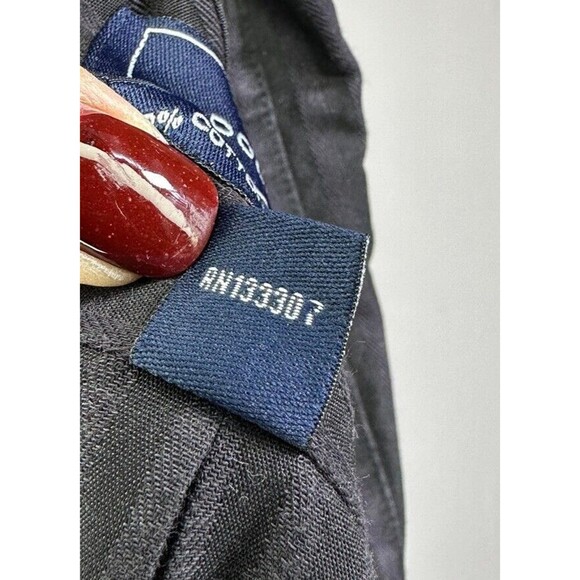 Dockers Mens XXL Black Shirt Size 18/18.5 34/35 Long Sleeve Button Up - Picture 13 of 14